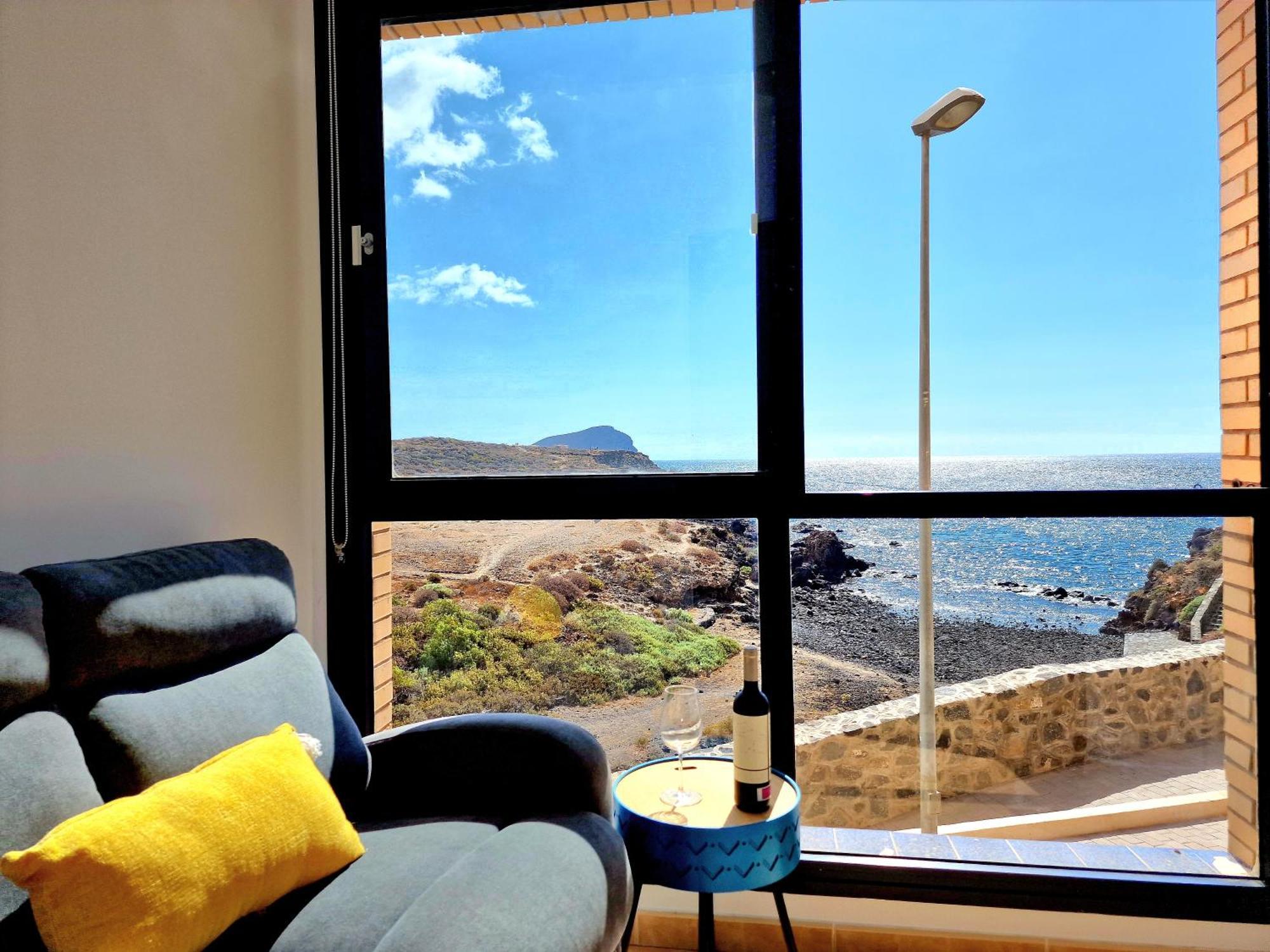 Las Rocas By The Ocean, Wifi And Sea View Los Abrigos Dış mekan fotoğraf