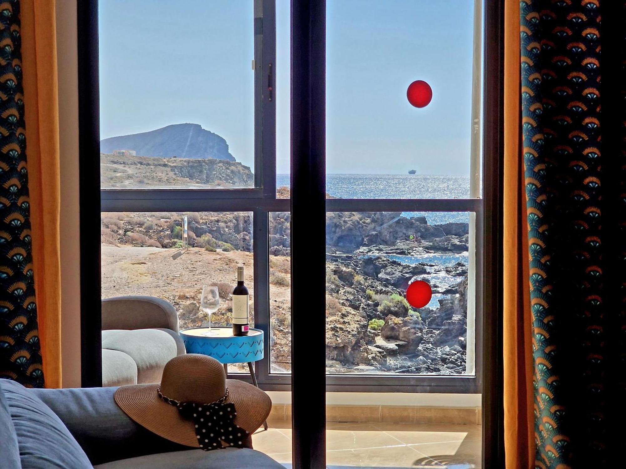 Las Rocas By The Ocean, Wifi And Sea View Los Abrigos Dış mekan fotoğraf