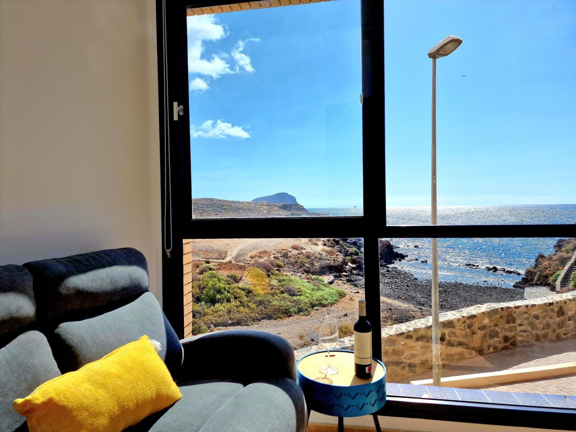 Las Rocas By The Ocean, Wifi And Sea View Los Abrigos Dış mekan fotoğraf