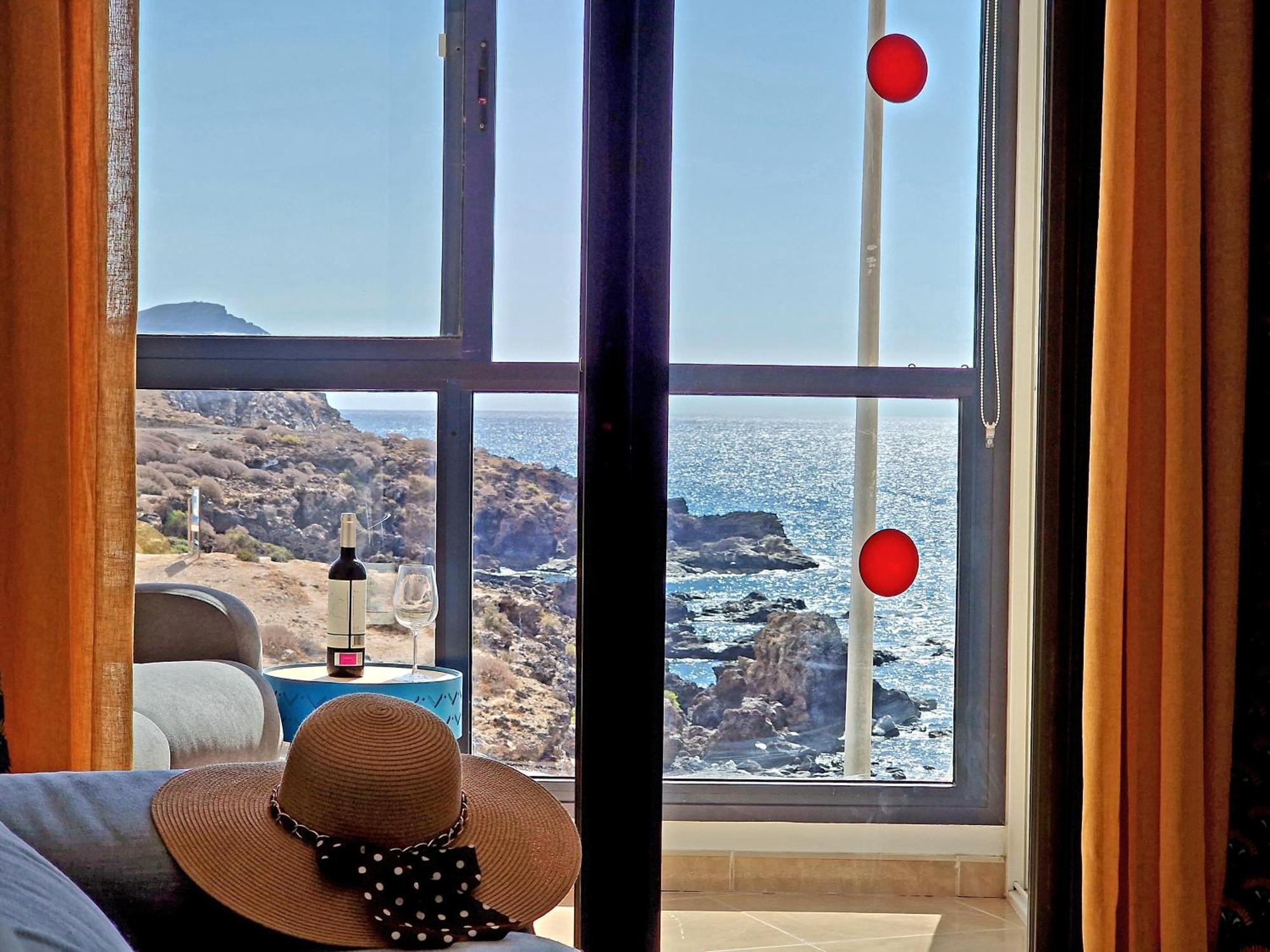 Las Rocas By The Ocean, Wifi And Sea View Los Abrigos Dış mekan fotoğraf